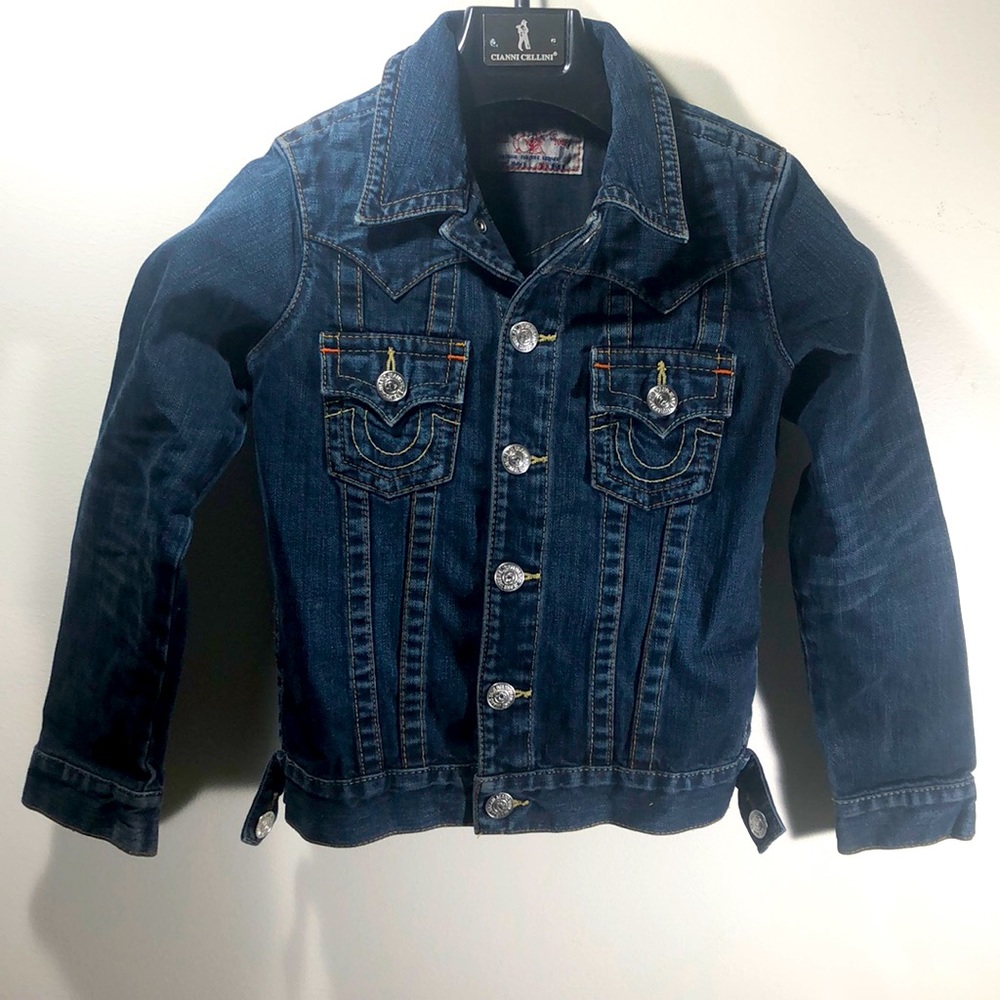 True Religion Boys Large Jeans Jacket